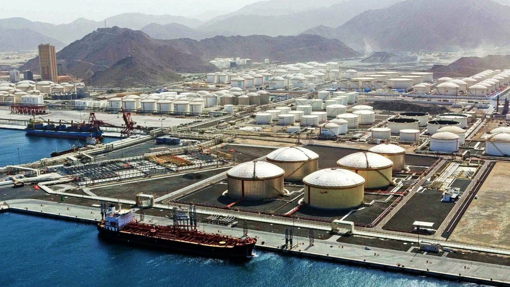 Zhoushan port tank terminal